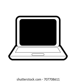laptop   vector illustration  