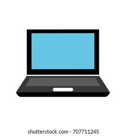 laptop  vector illustration