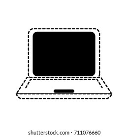 laptop  vector illustration