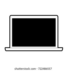 laptop vector illustration