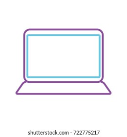 laptop   vector illustration