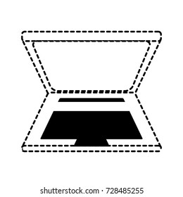 laptop   vector illustration