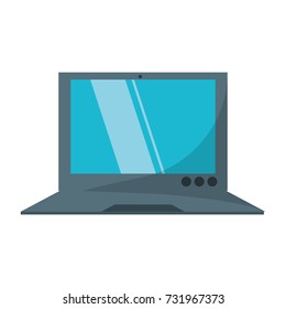 laptop  vector illustration