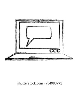 laptop  vector illustration