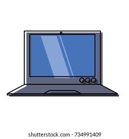 laptop vector illustration