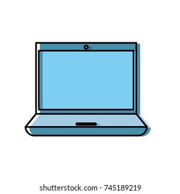 laptop  vector illustration