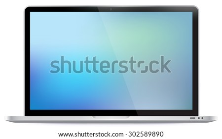 Laptop Vector Illustration