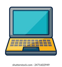 laptop vector illustration icon high quality 