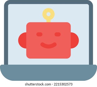 Laptop Vector illustration on a transparent background. Premium quality symmbols. Line Color vector icons for concept and graphic design. 
