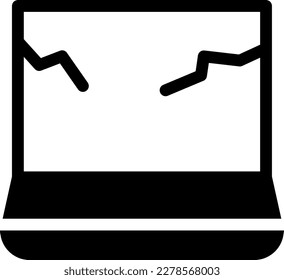 laptop Vector illustration on a transparent background. Premium quality symmbols. Thin line vector icons for concept and graphic design.