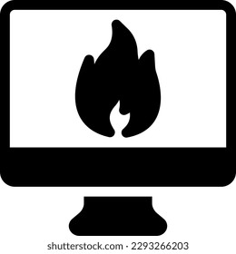 Laptop Vector illustration on a transparent background. Premium quality symmbols. Glyphs vector icons for concept and graphic design.