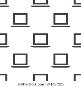 laptop, vector seamless pattern, Editable can be used for web page backgrounds, pattern fills  