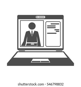 Laptop video-chat