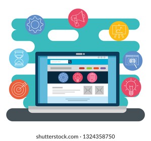 laptop website strategy report information
