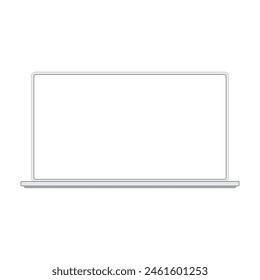 THE LAPTOP IS WHITE AND SILVER WITH A SLIM SHAPE SO IT'S EASY TO CARRY EVERYWHERE.