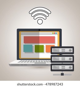laptop wifi data base
