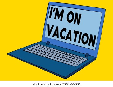 on vacation