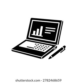 Laptop work uncommon design icon