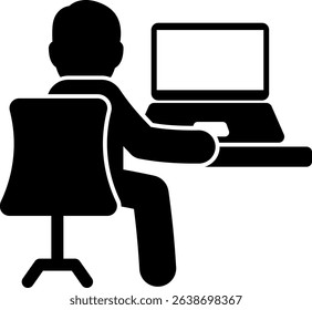 laptop worker work work from home freelancer working freelance computer 10319