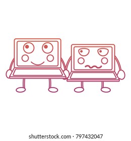 laptops kawaii icon image 