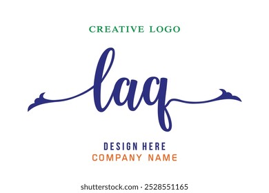 LAQ  lettering logo is simple, easy to understand and authoritative