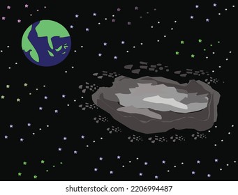 The Large Asteroid Approaching Earth And Can Cause The Catastrophe