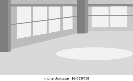 large auditorium for exercise school