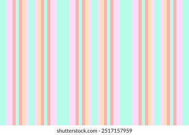 Large background vertical textile, satin fabric stripe pattern. Contrast seamless vector lines texture in light and pink lace colors palette.