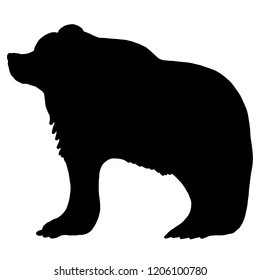 Bear Silhouette Images, Stock Photos & Vectors | Shutterstock