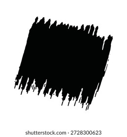 Un Grande trazo de pincel negro sobre un fondo blanco, creando un elemento visual audaz y dinámico. La pincelada es áspera y desigual, con un aspecto texturizado que añade profundidad e interés a la Imagen. El contraste entre la marca negra y el fondo blanco es marcado y llamativo, haciendo que la Imagen destaque. La simplicidad y el minimalismo de la composición permiten al espectador centrarse en las cualidades expresivas de la pincelada, que transmite un sentido de energía y creatividad.