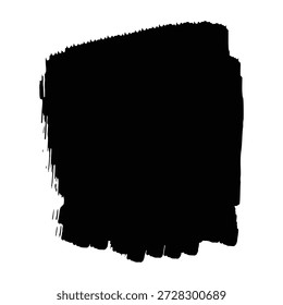 Un Grande trazo de pincel negro sobre un fondo blanco, creando un elemento visual audaz y dinámico. La pincelada es áspera y desigual, con un aspecto texturizado que añade profundidad e interés a la Imagen. El contraste entre los colores blanco y negro crea un efecto visual llamativo, haciendo que la Imagen destaque. La simplicidad y el minimalismo de la Imagen la hacen versátil y adecuada para diversas aplicaciones de diseño.