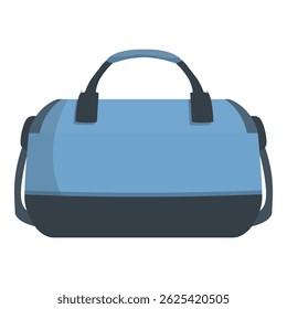 Large blue and black sports bag ideal for carrying training clothes and equipment
