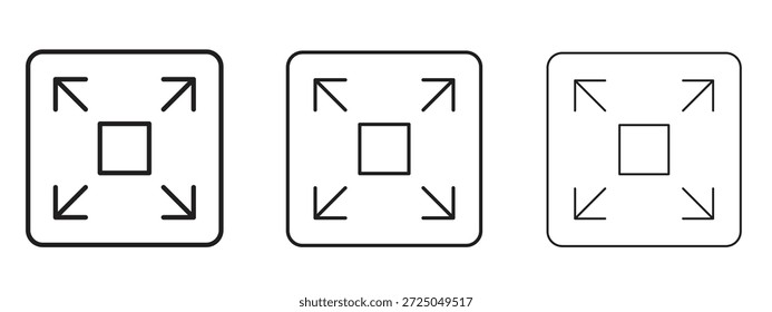 Symbol mit großer Kapazität. Handgezeichnete Minimalismus Stil Vektorgrafik