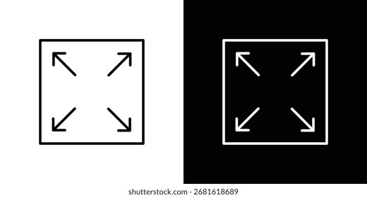 Symbol mit großer Kapazität, dünne Linie, Symbol auf weißem Hintergrund. Bearbeitbare Strichvektorgrafik