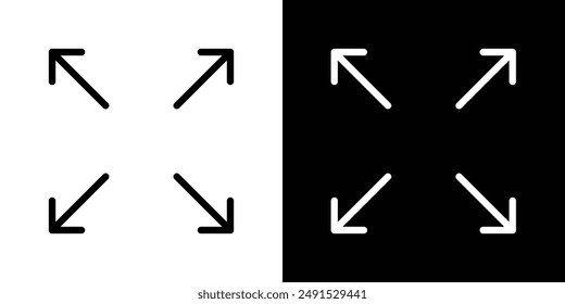 Große Kapazität umrissenes Symbol in Schwarzweiß