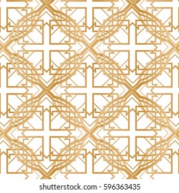 Large Celtic Textile Gold
