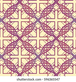 Large Celtic Textile Purple