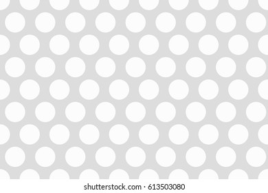 large circles seamless wallpaper white