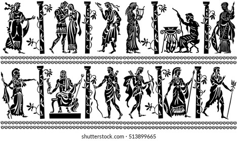 Ancient Greek Decoration Stock Vectors Images Vector Art