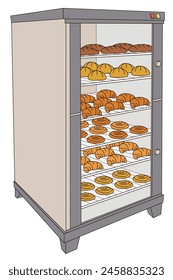 large commercial electric baking oven 