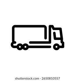 Veículo comercial de grande porte para transporte de mercadorias e distribuição de carga