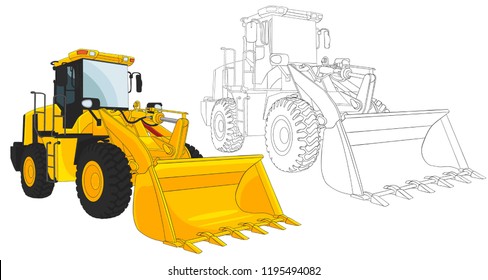 Large construction vehicles, compact tractors, commercial vehicles