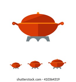 Large Cooking Pot Icon