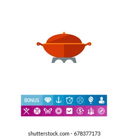 Large Cooking Pot Icon