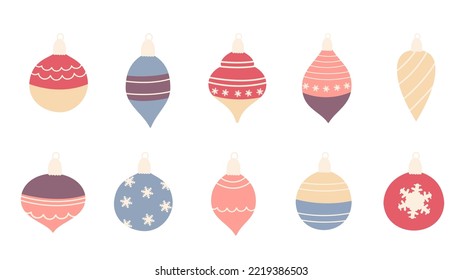 großes Dodle-Set mit Weihnachtsdekorationen