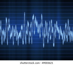 gran onda de sonido de alta tecnología