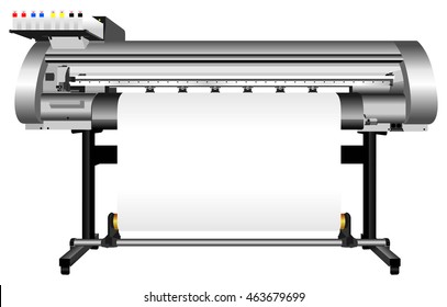 large format ink jet printer 