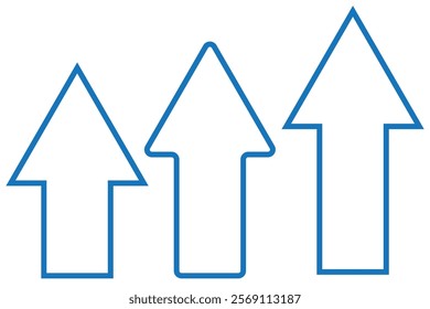 Large forward, right pointing solid long arrow symbol vector. Thin black arrow pointing right. Long, straight-line arrow icon in white. Graphic illustration for direction symbols.