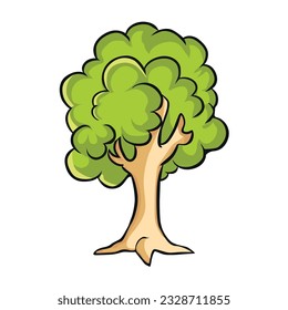 large green tree on earth