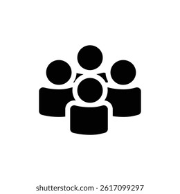 Large Group or Community Icon for Forums, Conferences, or Social Networks